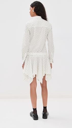 ROKH Women's Trench Shirts Midi Dress3