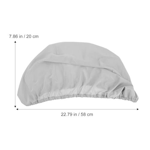 Funda protectora de monitor de 27 pulgadas plata con tejido tecnico de alta resistencia 3