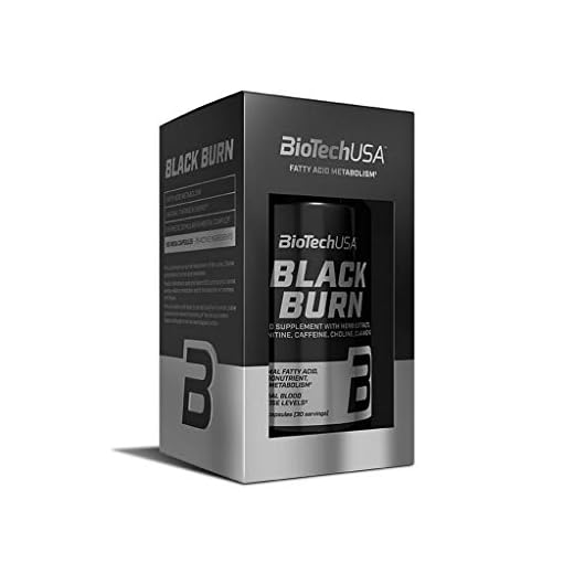 BioTech USA Black Burn 1 x 90 Kapslar - Fettförbrännare - Karnitin - Grönt Kaffe - Guarana - Koffein - CLA