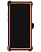 WallSkiN Case for Galaxy Note 10 Plus Heavy Duty Full Body Military Grade Drop Protection Carrying Cover Holder | Holster for Men Belt with Clip Stand – Camouflage/Orange