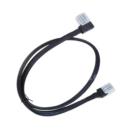Cable SAS MI-N SFF8087 a SFF8087 ángulo recto 80 cm miniatura 5