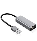 USB2.0 to Ethernet Adapter for Roku TV, Roku Soundbar Pro - Wired Network Dongles