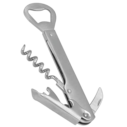 Metaltex 250511 Tire-Bouchon Limonadier Acier Inoxydable Argent 14 cm Cover