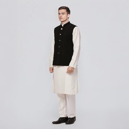 Image of Raymond Ethnix Mens Black Bundi