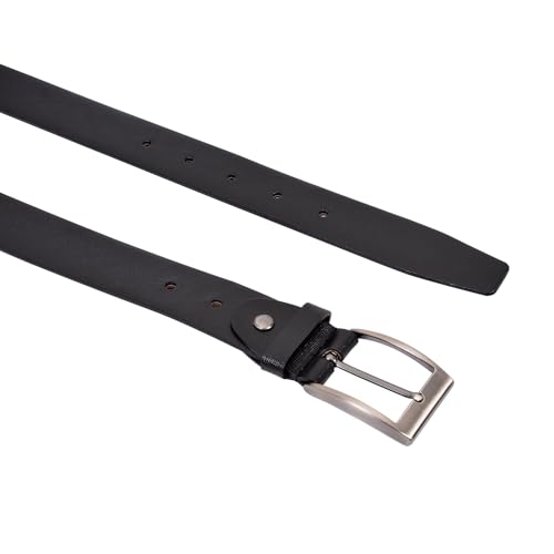 Cinto Social Masculino Couro Naturali LaCouro (Preto, 105)