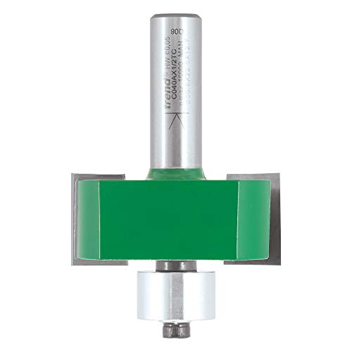 Trend CraftPro Rebater Router Cutter, 1/2 Inch Shank, 22.5mm Cut Length and 50.8 Cut Diameter, Tungsten Carbide Tipped, C040AX1/2TC - Image 3