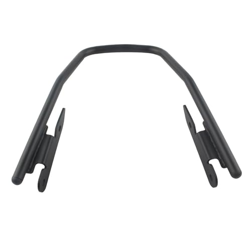Soporte de equipaje para Triumph Trident 660 con base rígida negra 4