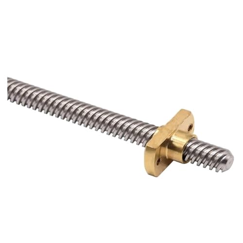 1PC Lead 8MM 365/400/515MM Z axis Rod Lead Screw+Brass Nuts for 3D Printer Parts a(365MM for Ender3)