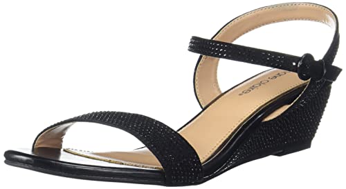 Marie Claire Womens DEBBY SANDAL Black Sandal - 7 UK (6616083) (B09LVKM1Y8) Amazon Price History, Amazon Price Tracker