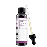 Serum de crecimiento capilar para mujeres Follione - suministro para un mes. Tratamiento para la caída del cabello en mujeres dermatológicamente testado para un fácil crecimiento del cabello