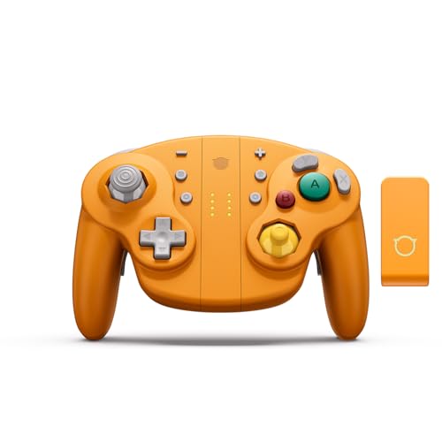 Image of NYXI Wizard 2 Wireless Switch Controller, TMR Hall Joystick Wireless Controller, NFC, Adjustable Triggers, Programmable Buttons, 6-Axis Gyro, HD Rumble for Switch /NGC /PC