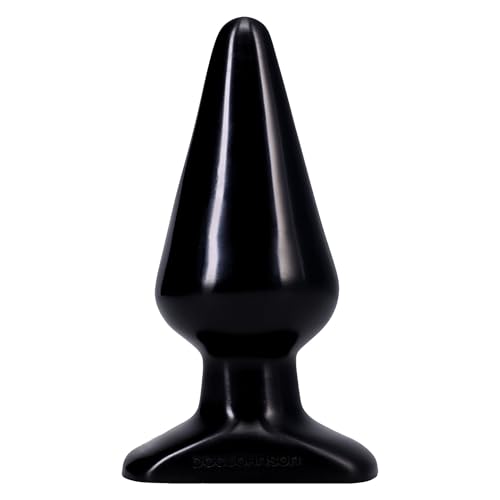 Doc Johnson Classic Butt Plug Smooth Large Black
