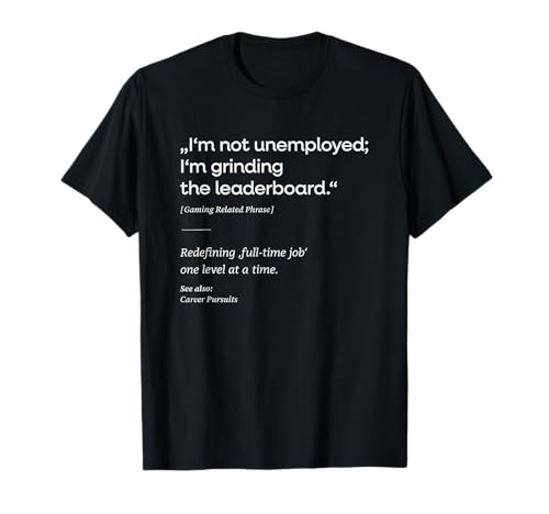 Gaming Definition Gamer Elo Schleifen Konsole Spiele PC Gaming T-Shirt