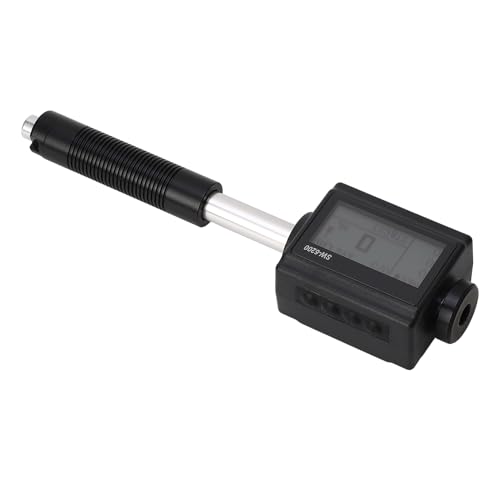 Leeb Hardness Tester, 7 in 1 Integrated Hardness Meter Pen Type Leeb Hardness Tester Meter with HD Digital Display Metal Hardness Testing Equipment for Steel Iron Bronze Copper