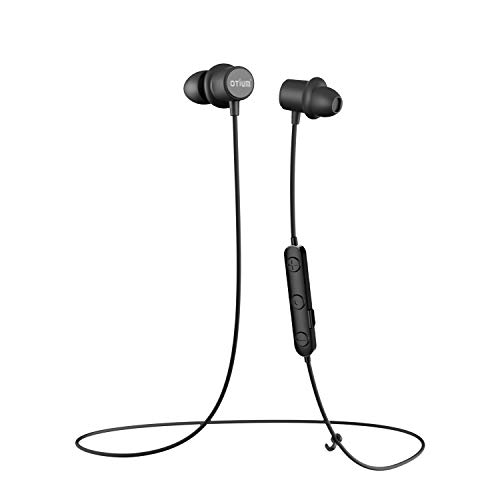 Otium Bluetooth Headphones, M10 Magnetic Wireless Earbuds, Sport in-Ear IPX 7 Waterproof Stereo Earphones (Bluetooth 4.1, Secure Fit Lightweight Design, CVC 6.0 Noise Cancelling Mic, Fast Pairing)