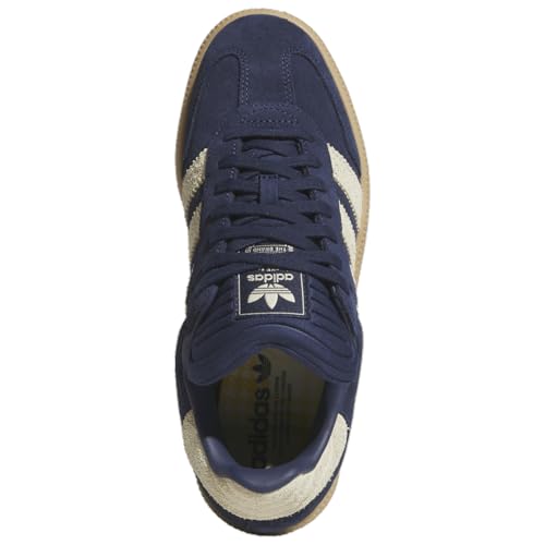 Adidas Samba XLG - Men's (JQ2885, Night Indigo/Gum/Warm Vanilla)4