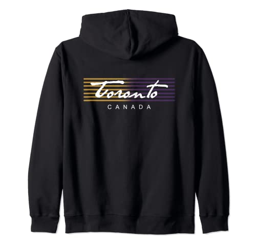 Rétro Vintage Toronto Canada Souvenir canadien Great Canada Sweat à Capuche