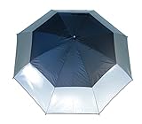 Masters Golf - TourDri GR 32 Inch UV Umbrella Storm Grey/Jet Black & 3 Clear Half Panels - Image 5