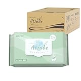 AIRFRIC 流せるおしりふき 厚手 無添加 無香料 ノンアルコール エンボス加工 蓋つき 流せる 大判 純水 99.99％ 新生児 赤ちゃん ベビー 超厚手 極厚 出産準備 出産祝い 大容量 まとめ買い お尻ふき お尻拭き おしり拭き ウェットティッシュ Atsude シリーズ wt005 (流せるおしりふき【60枚入りx10個】(600枚))