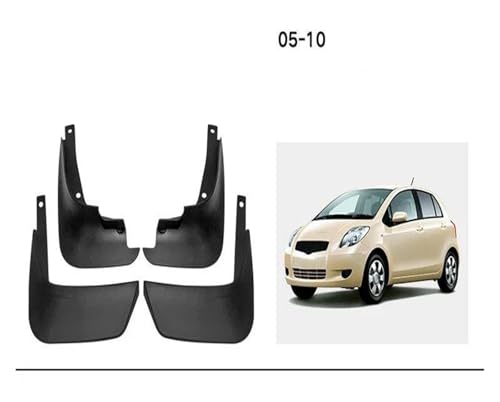 Guardabarros para Vitz 2005-2010 | Kit de salpicaderas traseras y delanteras 3