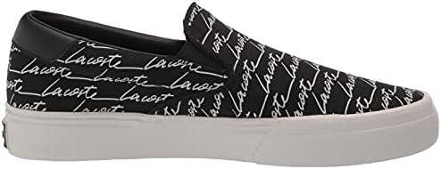 Lacoste Women's Jump Serve Sneaker, Black/Off White, 6.5 | Image 5