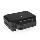 Sandwichmaker für 4 halbe Toast Sandwichplatte 22x11cm 800Watt
