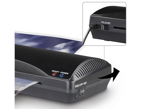 Machine à plastifier A4 anti-bourrage Hama pour sauver vos documents coincés avec déverrouillage