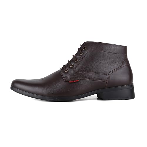 Image of Red Chief Genuine Leather Formal Derby Boots for Men | Premium & Stylish Office Footwear | RC3545