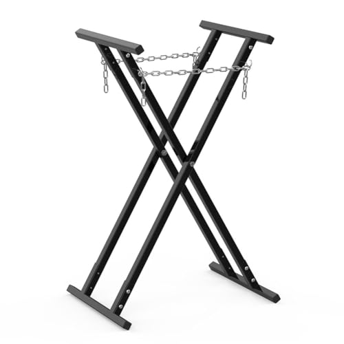 HJLKDYM Auto Body Bumper Stands, X-Type Adjustable Height Fender Spray Painting Rack, Foldable Steel Automotive Fender Frame for Repair Shop Garages(60x120cm/1pcs)