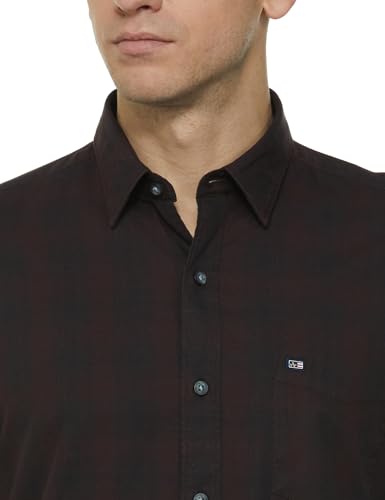 Image of Arrow Men's Cotton Solid Slim Fit Shirt