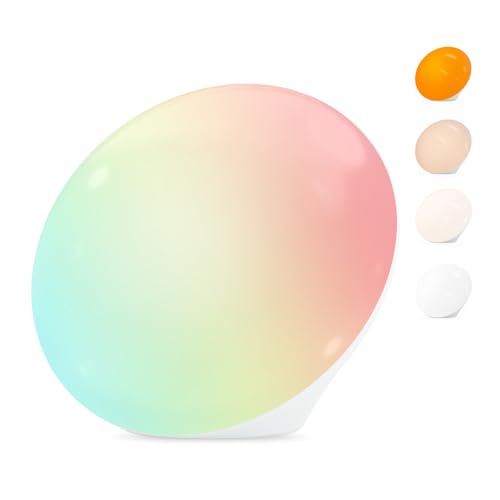 LASTAR Sun Lamp, 10,000 Lux Sunlight Lamp with 4 Color