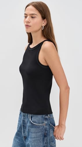 Madewell Women's Essential High-Neck Tank in Supima Rib4