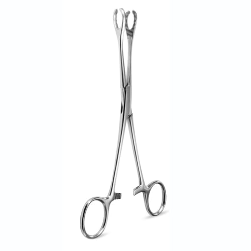 Professional Body Piercing Plier, Body Piercing Pliers Tool, Ear Lip Navel Nose Tongue Septum Sponge Forceps Clamp, 316L Stainless Steel Piercing Plier