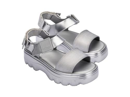Image of Melissa Kick Off Platform Sandals for Women - Super Soft and Flexible Vegan Chunky Platform Sandal with Adjustable Straps and Open Toe Design