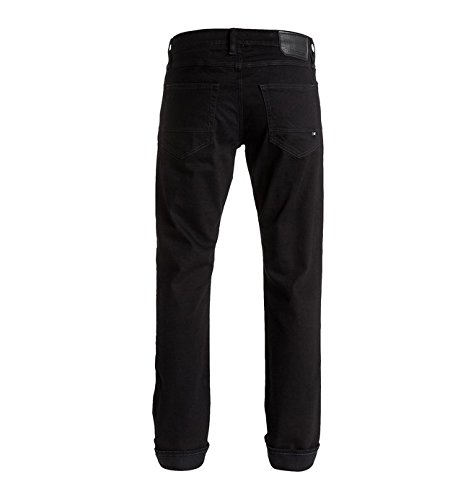 DC Men's Worker Straight Jn Blkblk Rn 3 Denim Pants2