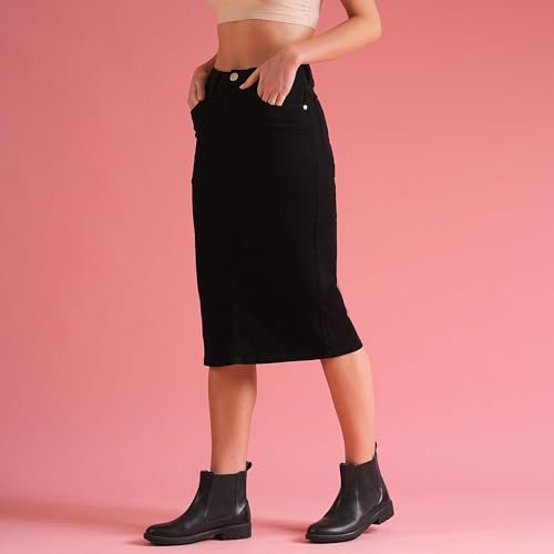 Image of Globus Women Skirt (GS573978 Charcoal 28)