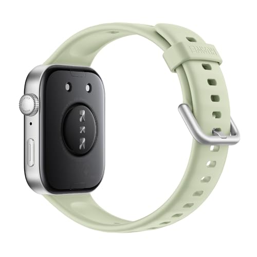 Image of Huawei Watch FIT 3, 1.82 inch AMOLED Display, Ultra-Slim Design, All-Round Fitness Management, Comprehensive Health Management, Durable Battery Life, Compatible with iOS & Android, (Green)