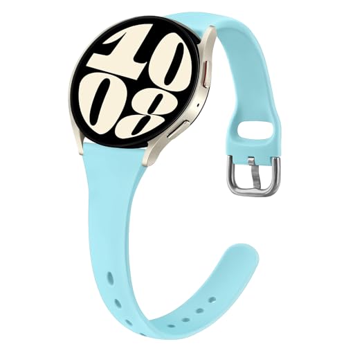 Correa delgada compatible con Garmin Vivoactive 5/Vivoactive 3/Forerunner 645/Forerunner 245, correa de silicona suave de 20 mm para Garmin Vivoactive 3 Music/Vivomove 3/Forerunner 245/645 Music