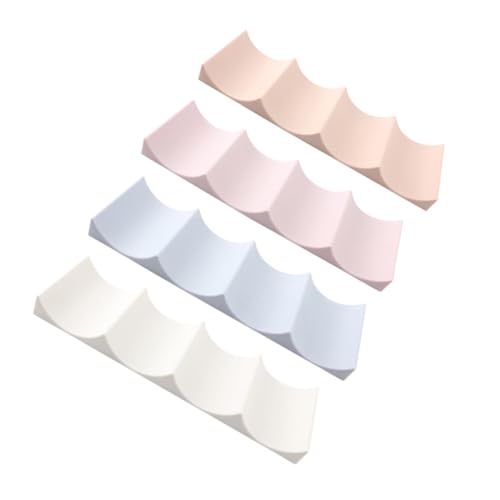 Soporte de vino apilable 4 piezas de PP para mesa miniatura 1