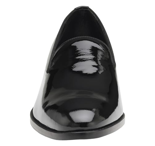 Johnston & Murphy Gavney Slip-On Men’s Shoe – Leather Mens Dress Shoes, Sleek Black Mens Shoes, Formal Tuxedo Shoes for Men4