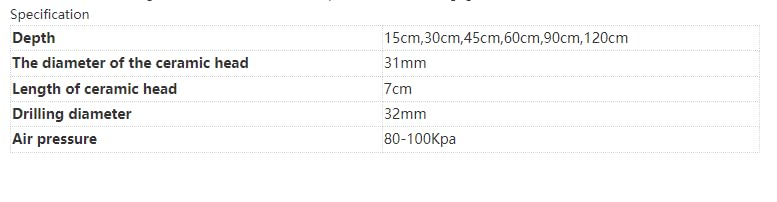 Soil Solution Sampler - Portable Soil Core Extractor 15-120cm Depth - 31mm Ceramic Head - for Agriculture Testing, Groundwater Monitoring, Pollution Research