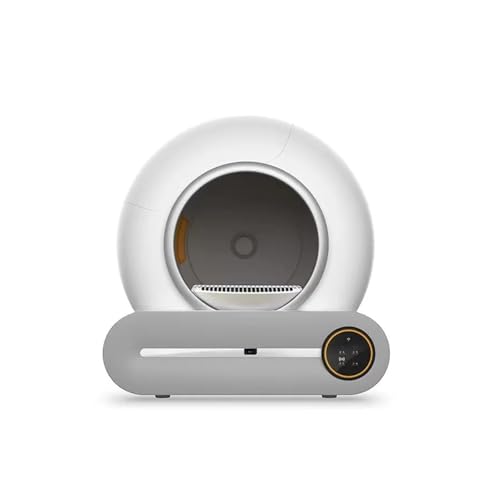 猫トイレ 大型 自動スマート猫用トイレボックス セルフクリーニング 完全密閉型 大型猫用トイレ トイレトレイ 大容量