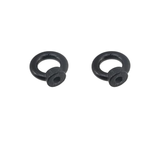 Image of Antrader M3 Metric Ring Shape Lifting Eye Nut,6PCS 304 Stainless Steel M3 Ring Eye Bolts Threaded Nuts