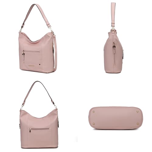 Image of MKF Collection Shoulder Bag for Women, Vegan Leather Top-Handle Crossbody Bag Handbag Purse by Mia K
