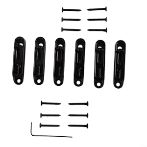 Zyncue 16461 Siodełka do Gitary Elektrycznej 6 szt.