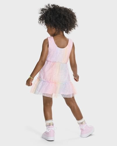 Image of The Children's Place Baby-Girls and Toddler Tiered Dress, Short Sleeve