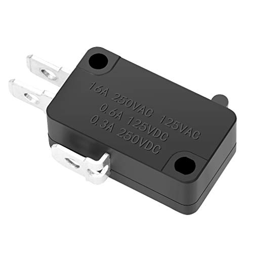 Mxrs 125V/250V 16A Spdt Snap Action Button Micro Limit Switch For Microwave Oven Door Arcade Kw3 By Muzhi thumb #5