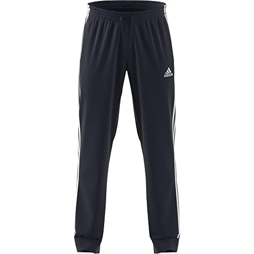 adidas Men's Aeroready Essentials Tapered Cuff Woven 3-Stripes Pants3