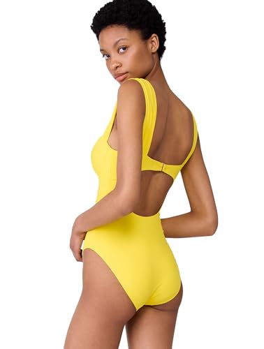 kate spade new york Women's Solid Underwire One Piece Swimsuit2