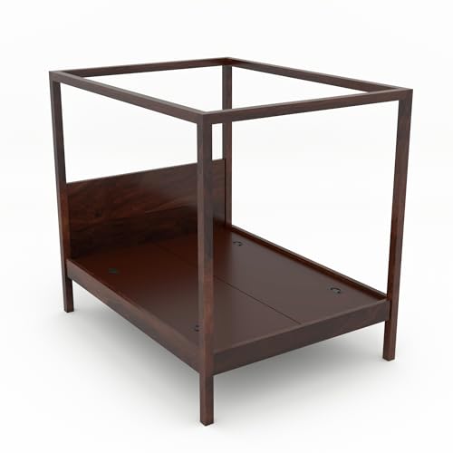 Image of Sheesham Solid Wood Charlie Poster Bed for Home